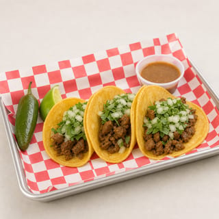 Lunch Bistec Tacos (3)